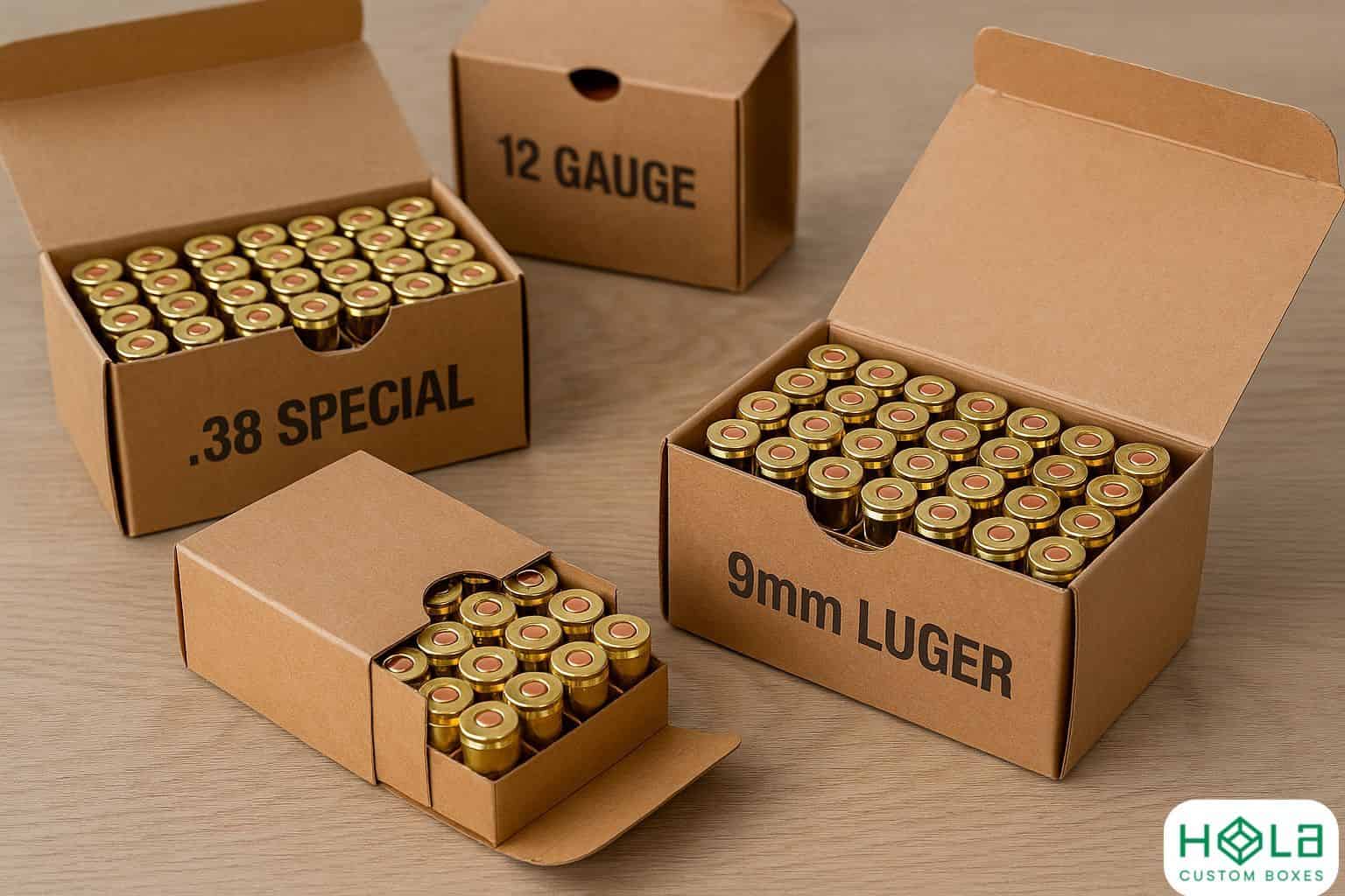 custom eco-friendly bullet boxes
